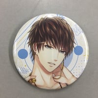 忍たま乱太郎】土井半助 ナンジャタウン ハート型缶バッジコレクション