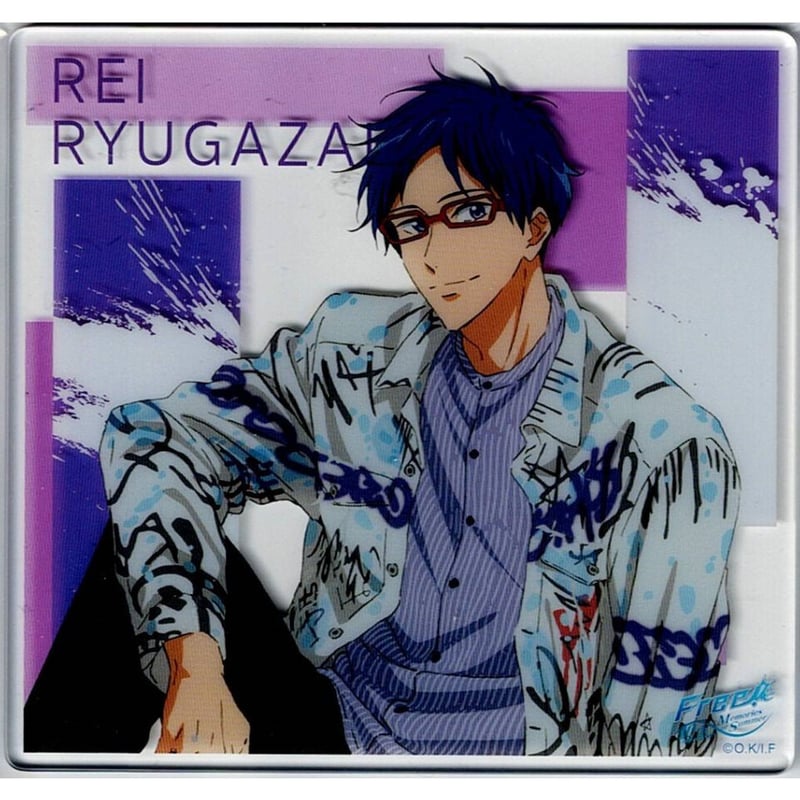 Free! 竜ヶ崎 怜 10th Anniversary アクリルクリアカード | K-BO
