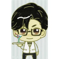 吉田秋生 『BANANA FISH』ちょこんと! カードステッカー 　英二