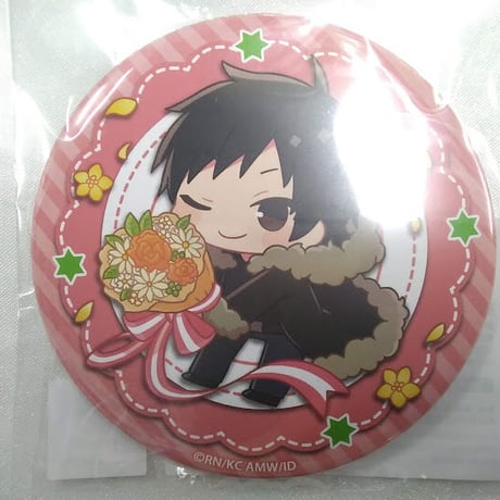 折原臨也(俺とプレゼント) 缶バッジ TVアニメ「デュラララ!!×2