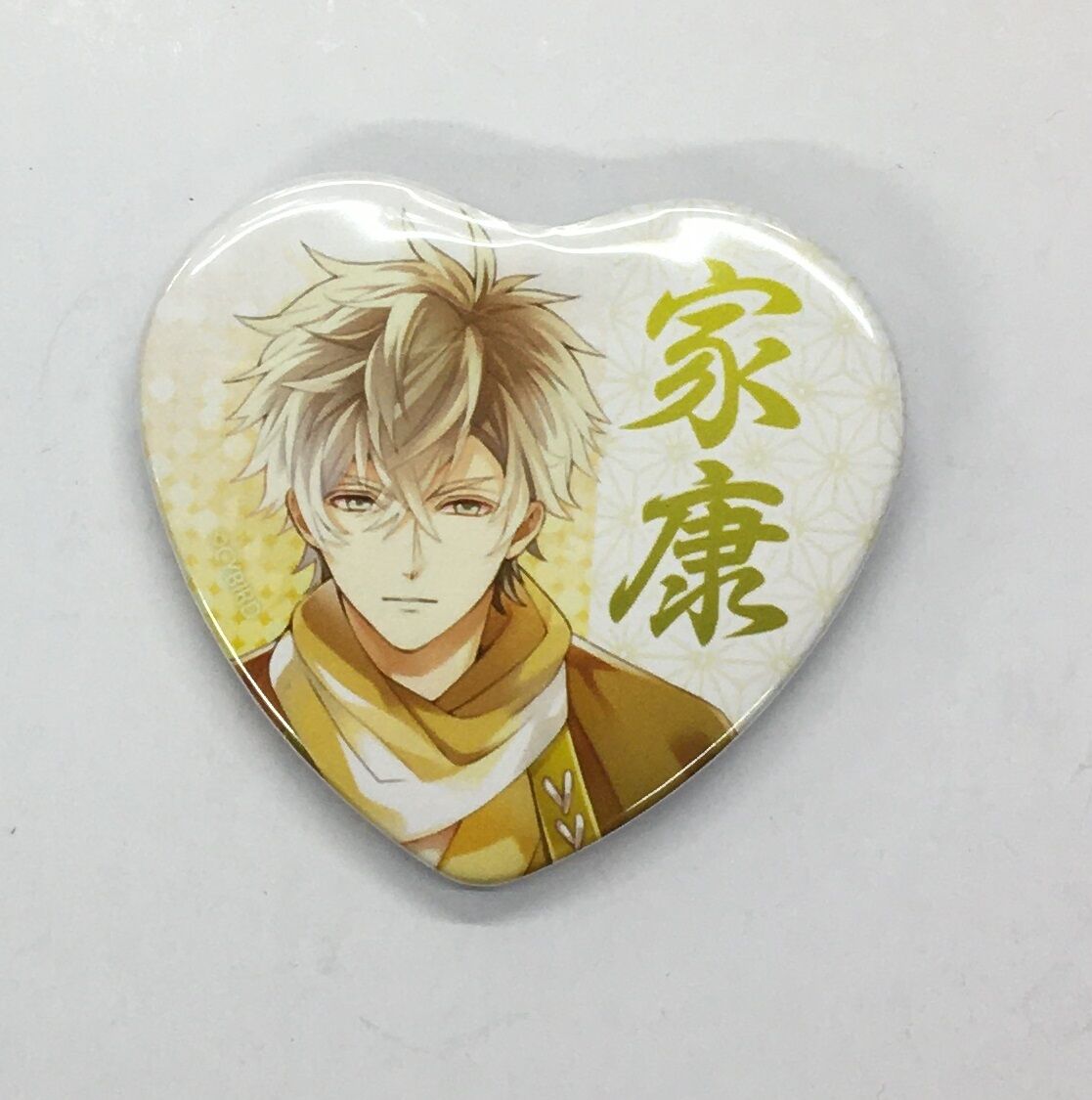 イケメン戦国 イケ戦 スチルハート缶バッジ 徳川家康