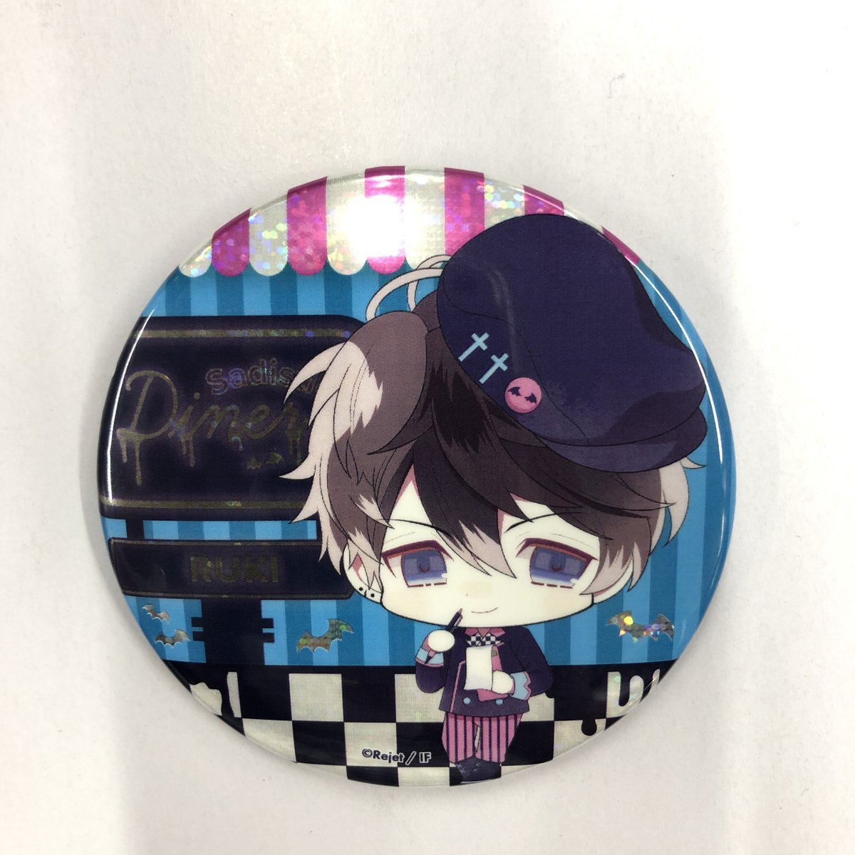 DIABOLIK LOVERS 無神ルキ ホロ缶バッジ | K-BOOKS 池袋 2次元グッズ通販