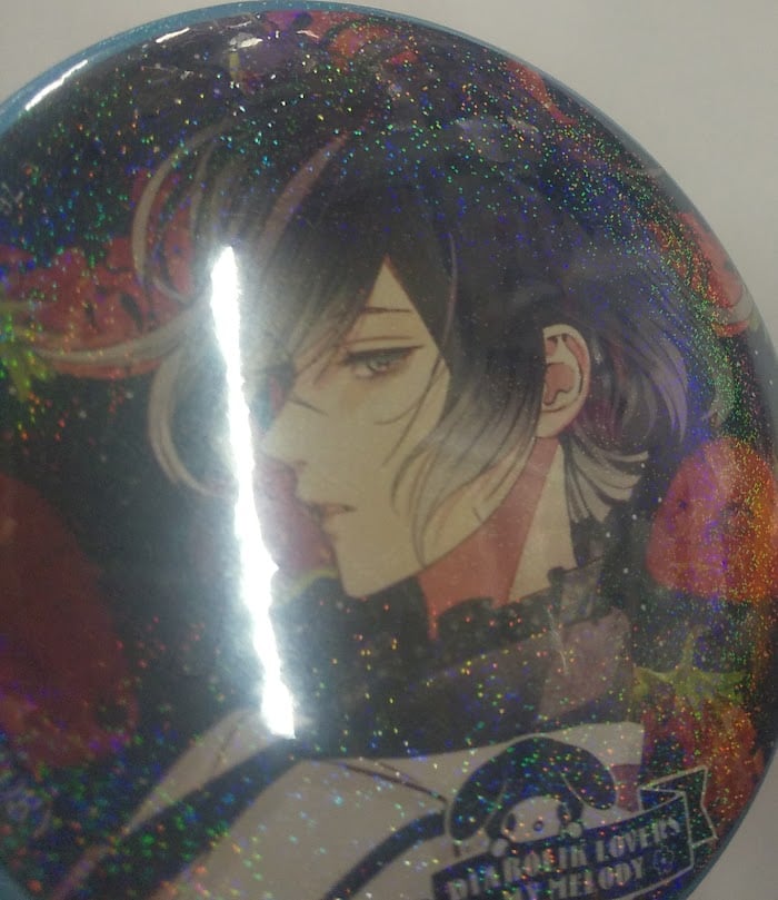 イタミ有・裏サビ有】DIABOLIK LOVERS 無神アズサ 缶バッジ | K