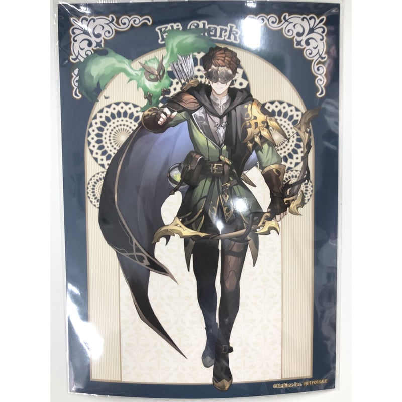 第五人格 Official CAFE Fantasy world カフェ 傭兵 クリアファイル