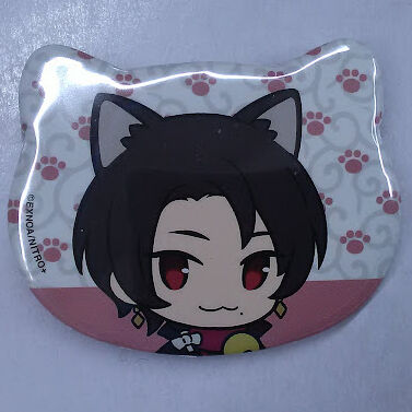 刀剣乱舞 刀猫男士 とうにゃん 猫耳缶バッジ 加州清光 | K-BOOKS 池袋