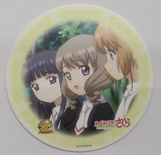 カードキャプターさくら 木之本桜 大道寺知世 ケロちゃん　PPカード　ユエ カードキャプターさくら』 ケロちゃんカフェ オリジナルコースター