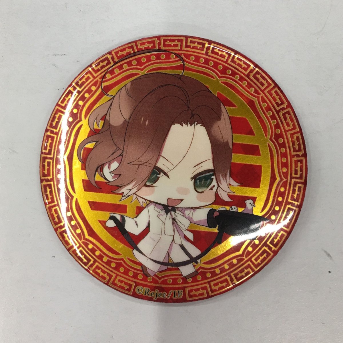 裏汚れ有】DIABOLIKLOVERS 逆巻ライト ホロ缶バッジ | K-BOOKS 池袋 
