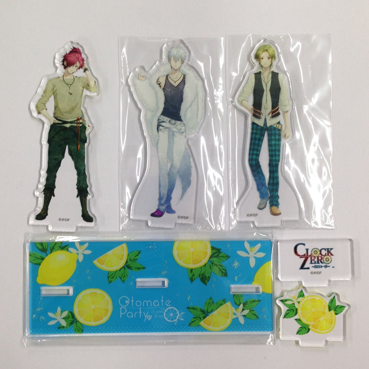 CLOCK ZERO アクリルスタンド 2点セット 英央 clock zero 英央