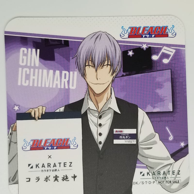 BLEACH 市丸ギン コースター BLEACH 市丸 ギン オリジナルコースター | K-BOOKS 池袋 2次元