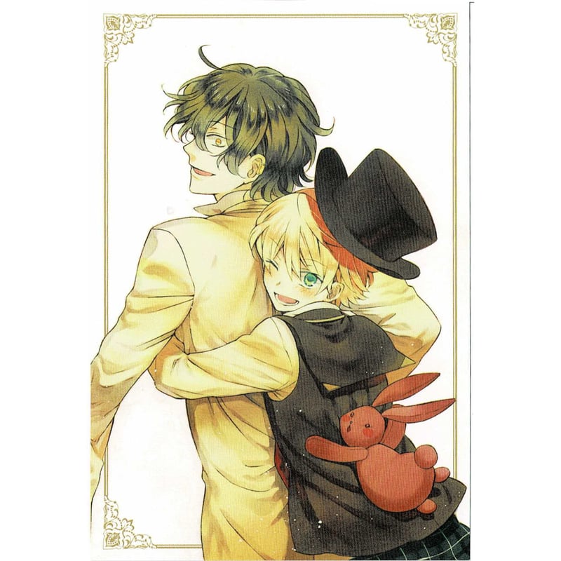望月淳 『PandoraHearts』 抱きつきシリーズ ポストカード 望月淳 『PandoraHearts』 抱きつきシリーズ ポストカード