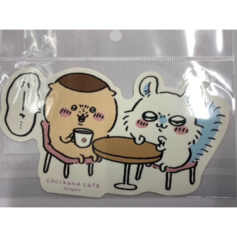 ナガノ『ちいかわ』 ゆるカット ビッグ ステッカー くりまんじゅう