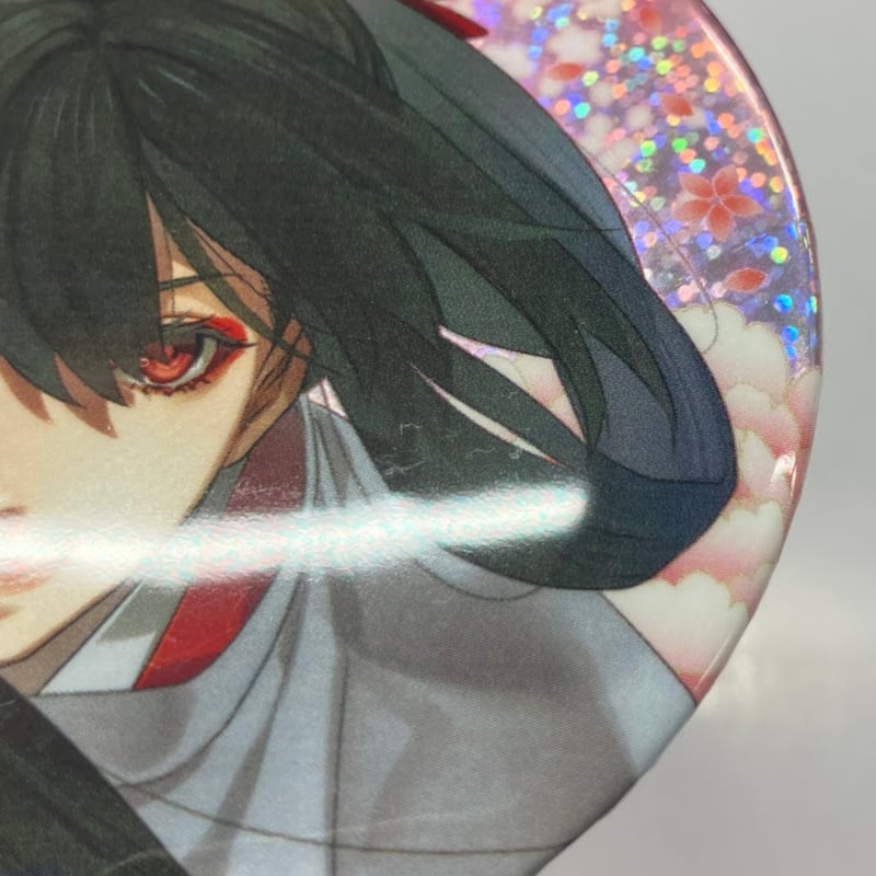 剣が君 左京 ホロ 缶バッジ