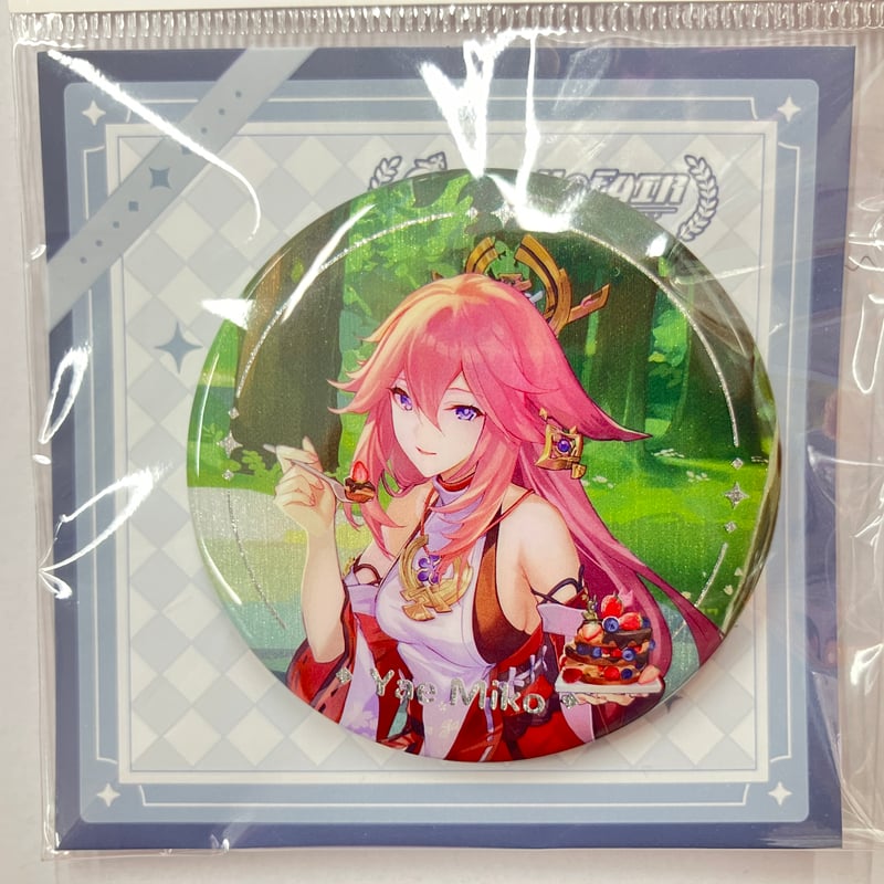 原神 八重神子 HoYoFair2024 缶バッジ | K-BOOKS 池袋 2次元