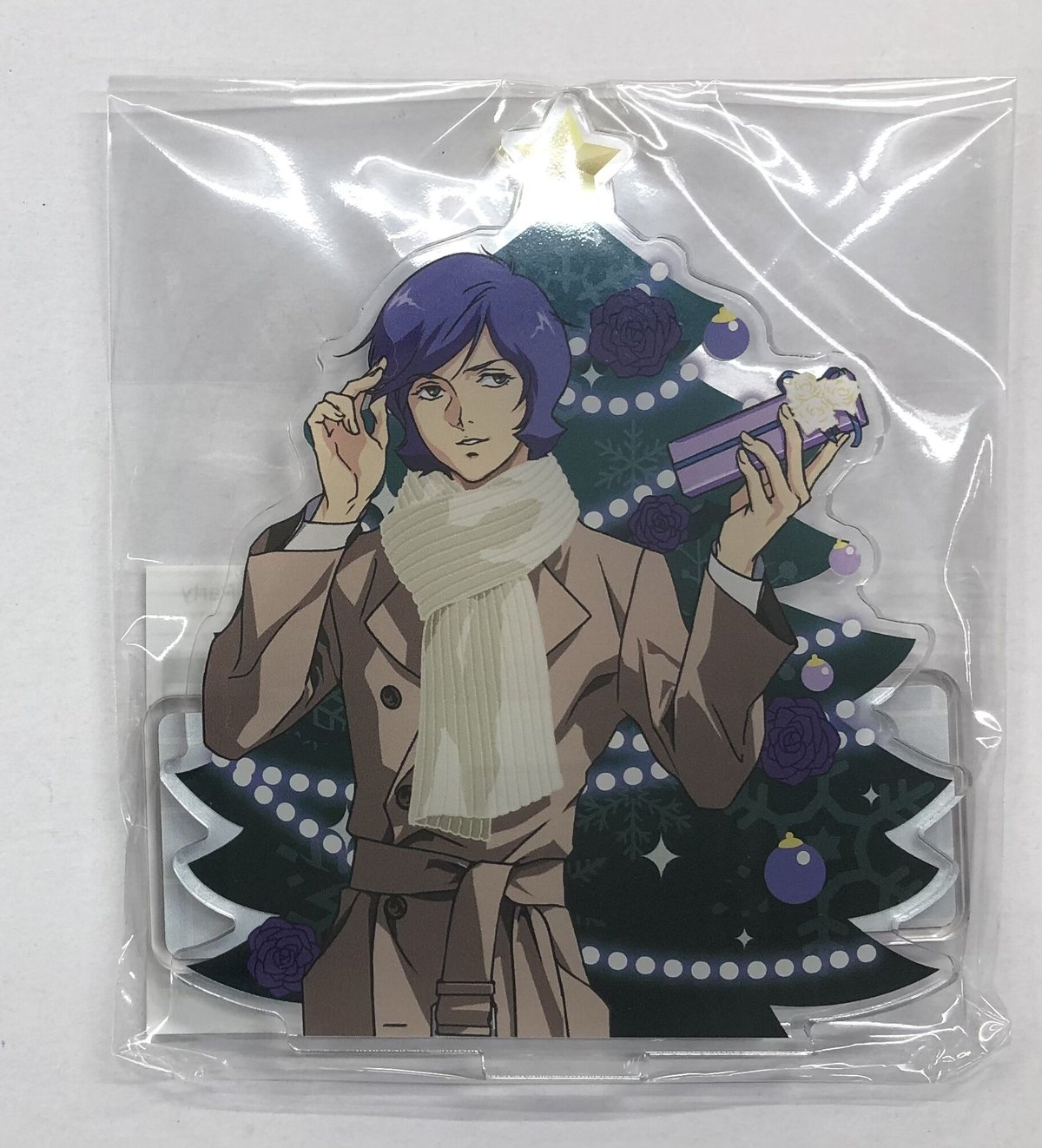 ガンダム　ガルマ　ガルマ・ザビ　クリスマス　アクリルチャーム ガンダム ガルマ ガルマ・ザビ クリスマス 缶バッジ アクリル