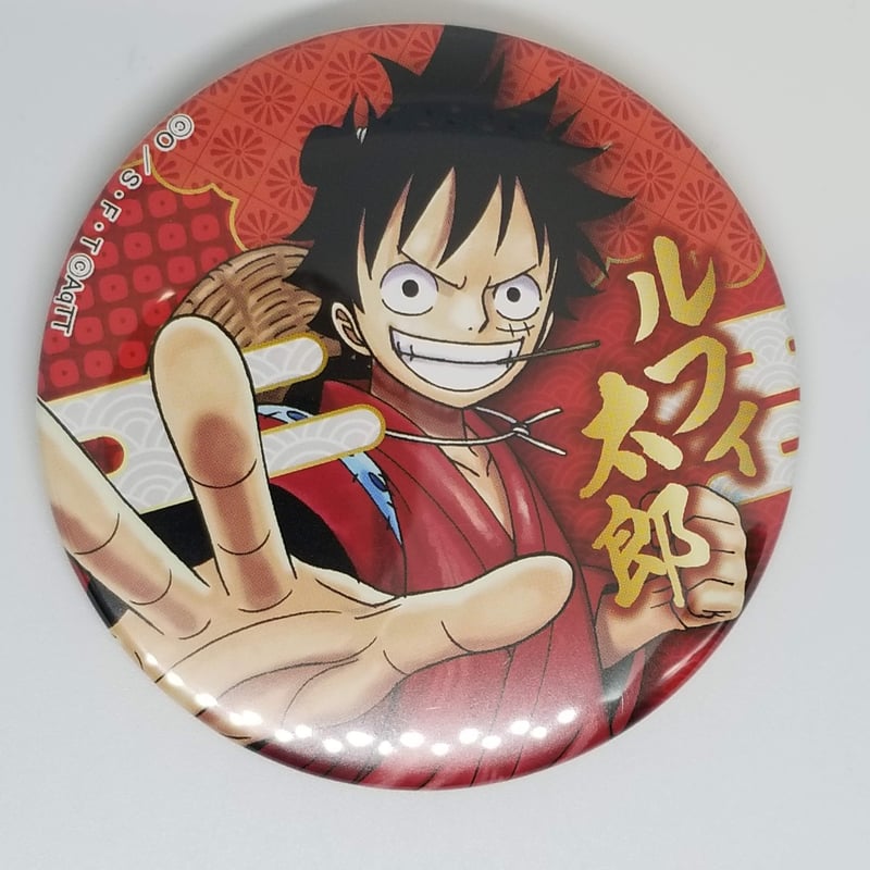 ONE PIECE モンキー・D・ルフィ ワノ国グッズ2020 缶バッジ | K-BOOKS