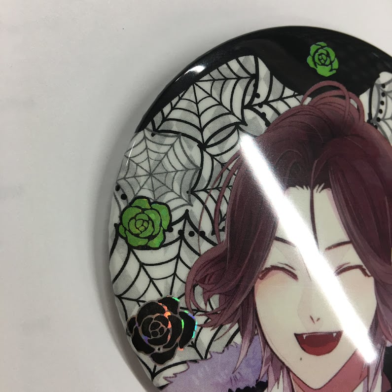 DIABOLIK LOVERS ディアラヴァ 限定 缶バッジ ホロ 逆巻ライト イタミ有】DIABOLIK LOVERS 逆巻ライト 缶バッジ ホロ | K-BOOKS