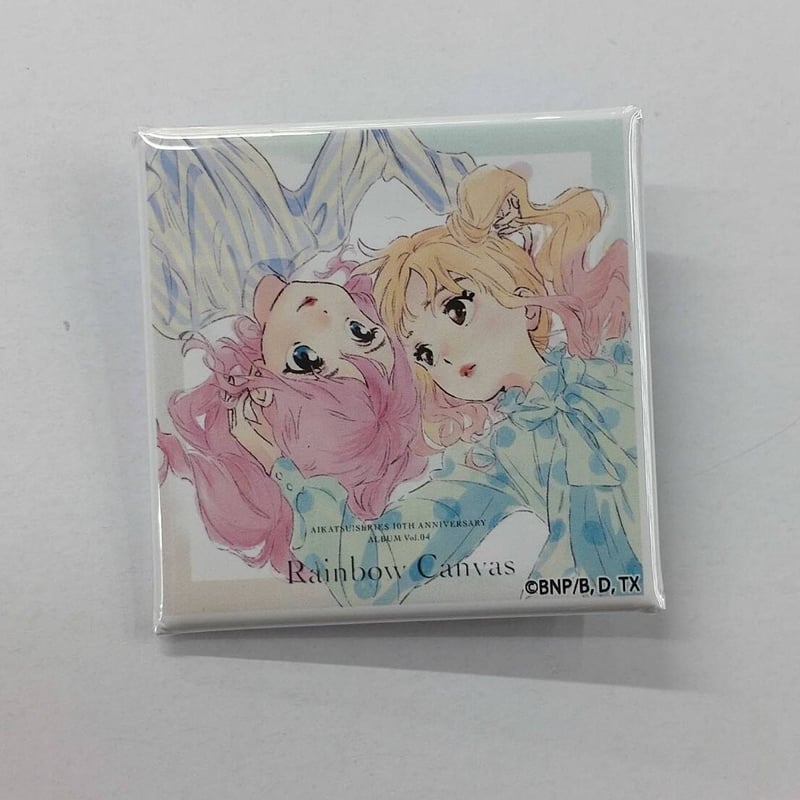 アイカツ！ミュージックフェスタFINAL ジャケカン 缶バッジ Rainbow