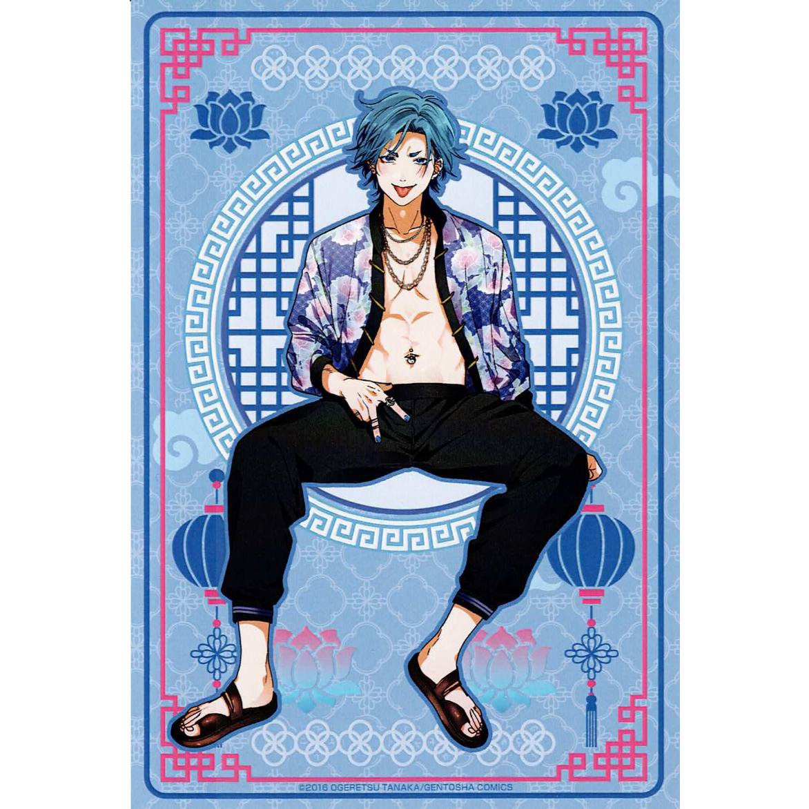 おげれつたなか 『ヤリチン☆ビッチ部』POP UP SHOP イラストカード