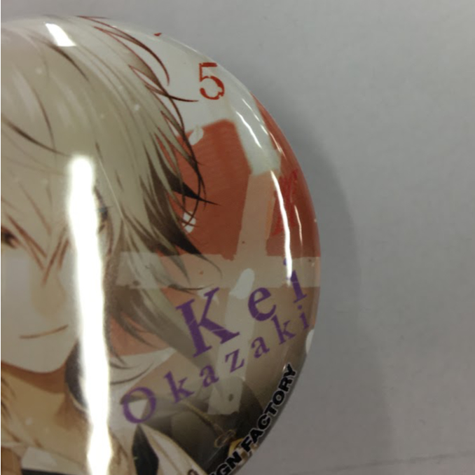 イタミ有】Collar×Malice 岡崎契 缶バッジ | K-BOOKS 池袋 2次元