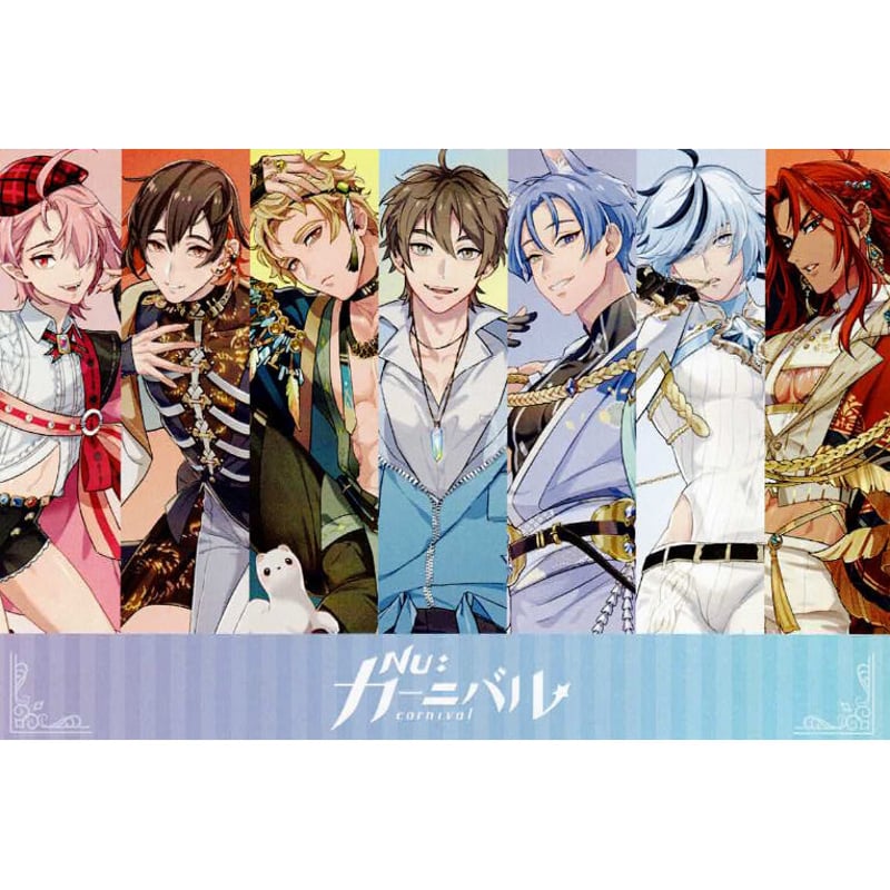 【即購入ok】NU:カーニバル THEキャラSHOP 会場限定特典 ポストカード NU: カーニバル × THEキャラSHOPがOPEN決定！｜ザッキャラ本店