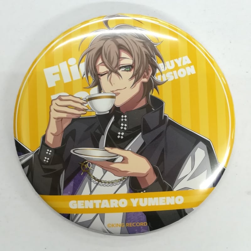 ヒプマイ 7th カフェ 缶バッジ 幻太郎 ヒプノシスマイク 夢野幻太郎 7th ANNIVERSARY CAFE 缶バッジ