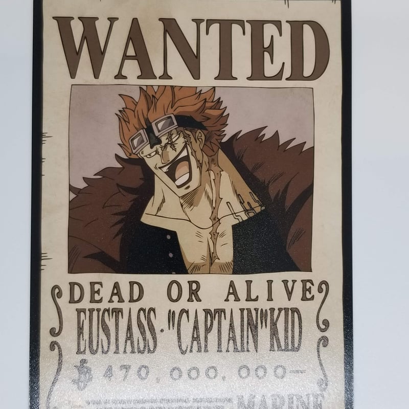 ユースタスキッド手配書SP4枚セット ONE PIECE ユースタス・キッド手配書ブロマイド | K-BOOKS 池袋 2次元