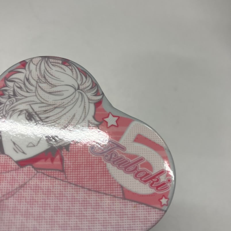 ブラコン ハート缶バッジ 朝日奈椿 イタミ有・裏サビ有】BROTHERS CONFLICT 朝日奈椿 缶バッジ | K