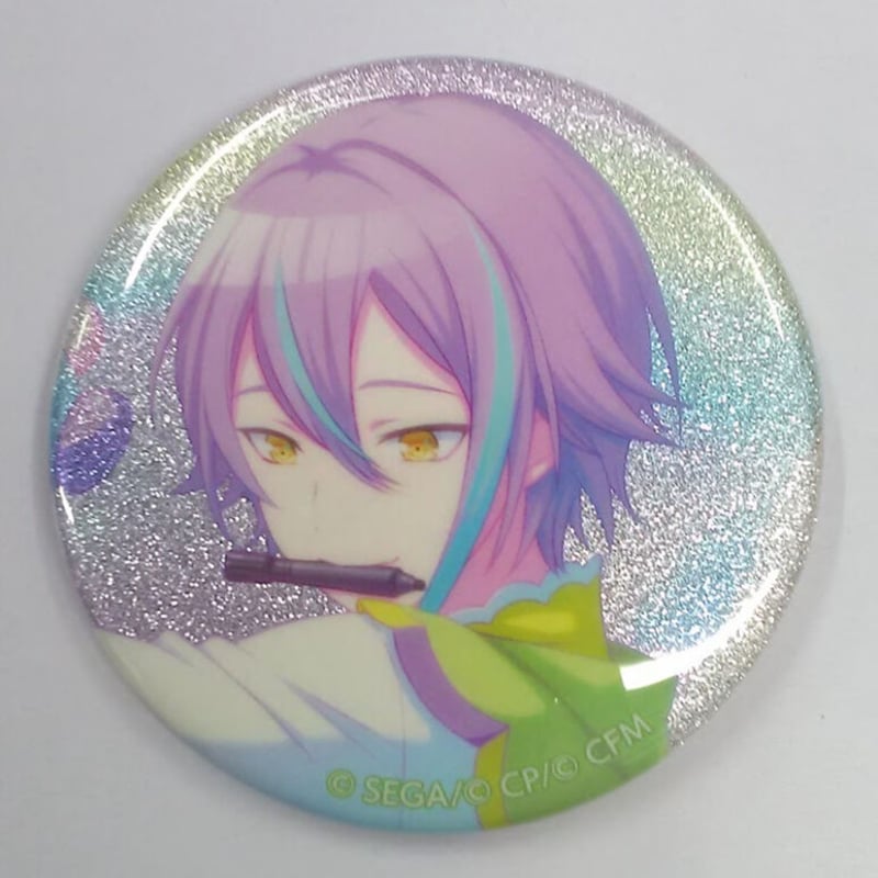 プロジェクトセカイ 神代類 グリッター缶バッジ イベント プロジェクトセカイ 神代類 グリッター缶バッジ イベント