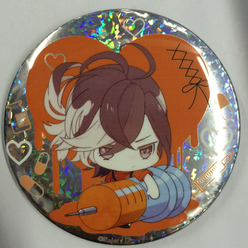 Γ DIABOLIK LOVERS 無神ユーマ 缶バッジ ホロ DIABOLIK LOVERS 無神