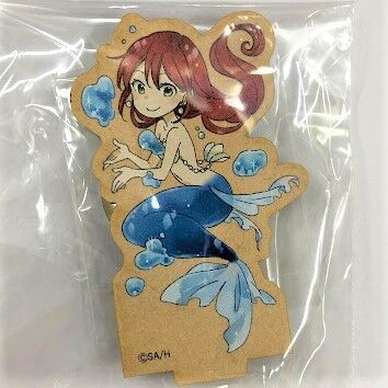 赤髪の白雪姫　漫福ガチャ限定ミニウッドスタンド&缶バッジセット3 赤髪の白雪姫×漫福ガチャ 白雪B C賞 3-8 ミニウッドスタンドH