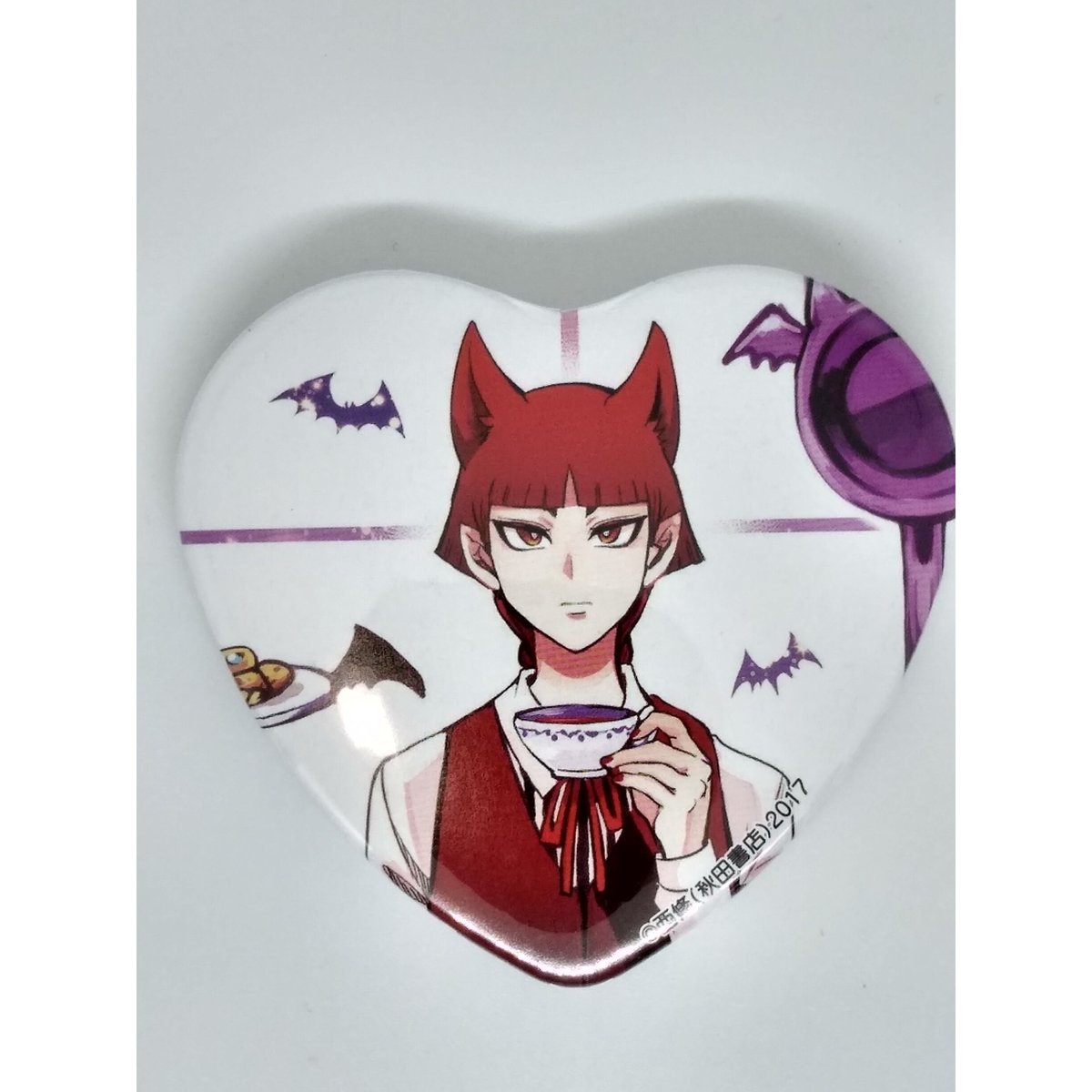 魔入りました！入間くん 魔入間 c100 ハート缶バッジ オペラ 魔入りました入間くん トレーディング ハート缶バッジC100