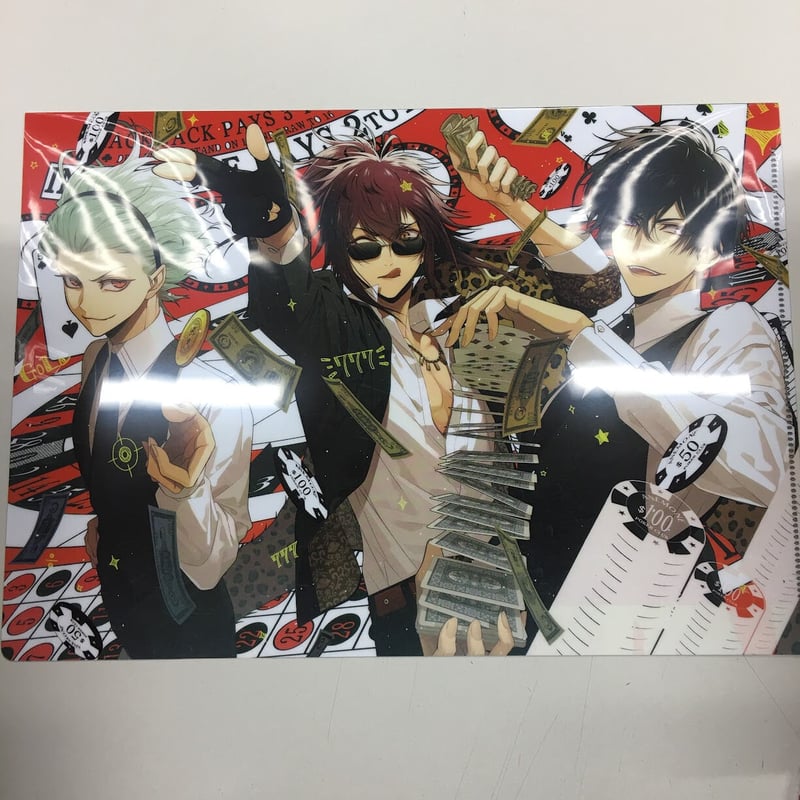Collar×Malice 笹塚尊 柳愛時 榎本峰雄 クリアファイル | K-BOOKS 池袋