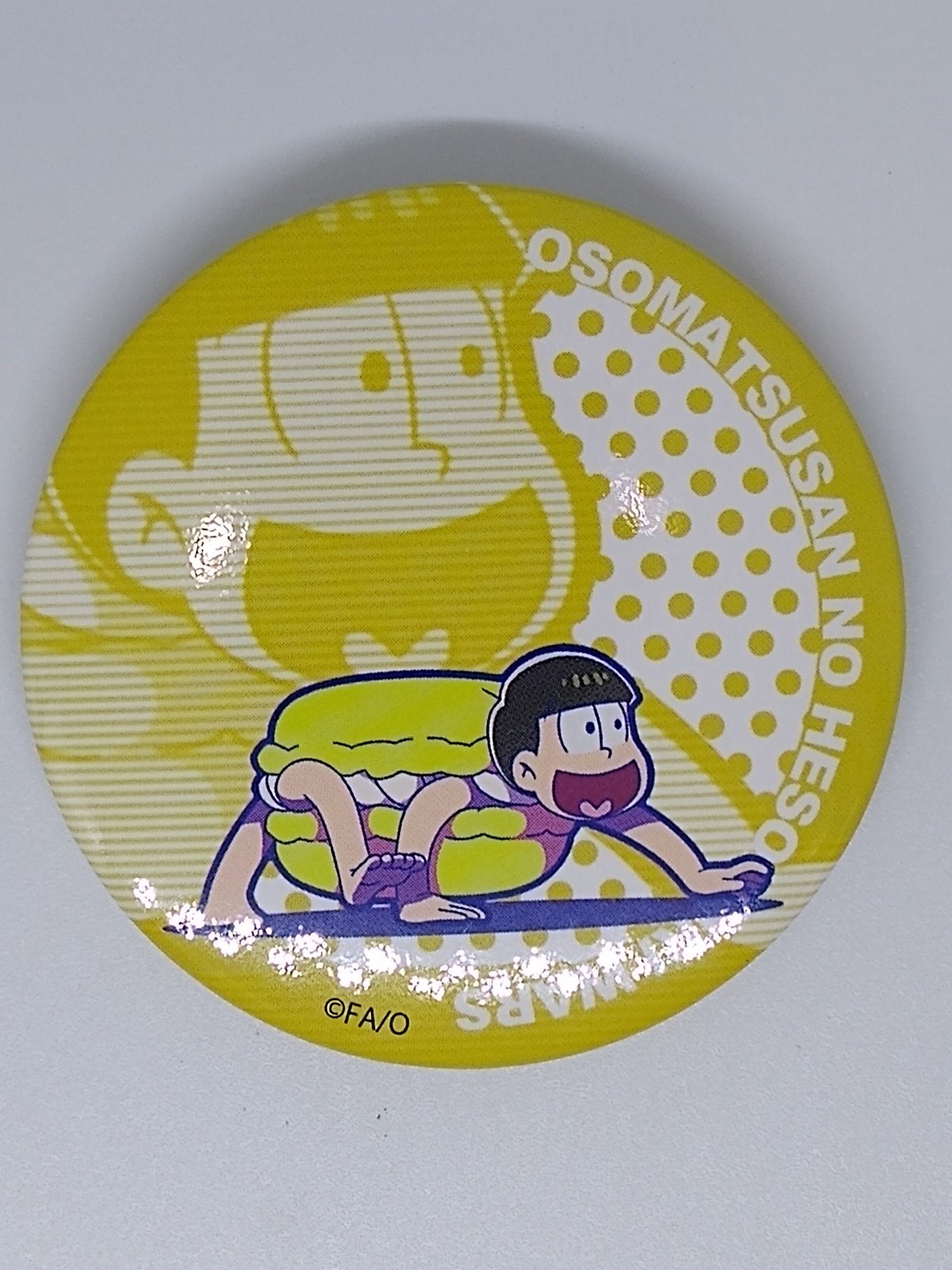おそ松さん　へそくりウォーズ　おそ松　18歳　缶バッジ　マカロン おそ松さん へそくりウォーズ おそ松 18歳 缶バッジ マカロン