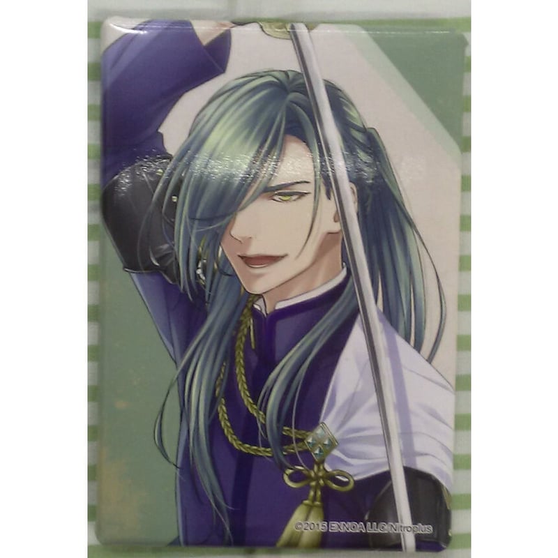イタミ有】刀剣乱舞 にっかり青江 戦闘 スクエア缶バッジ | K-BOOKS