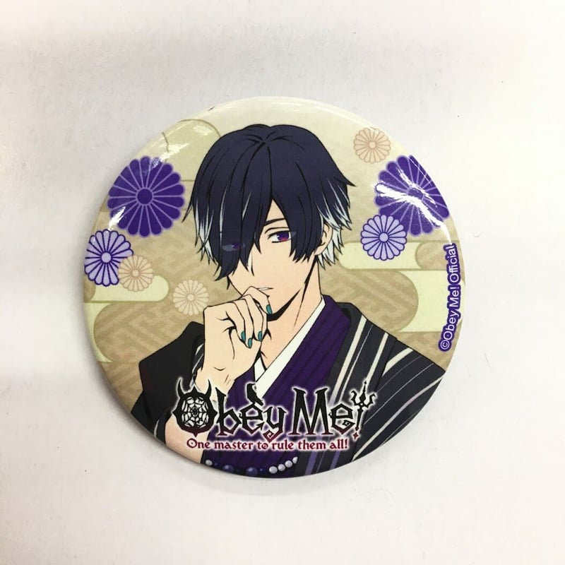 Obey me ベルフェゴール缶バッジ