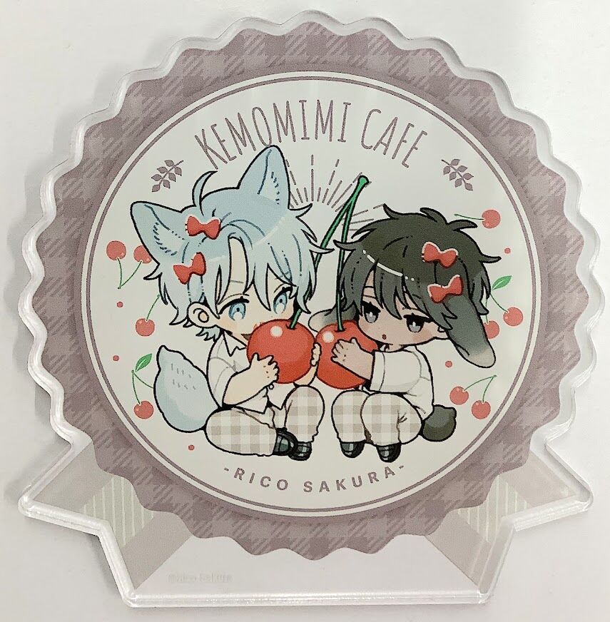 佐倉リコ 『コラボカフェ ～ けもみみ カフェ～』 アクリルコースター