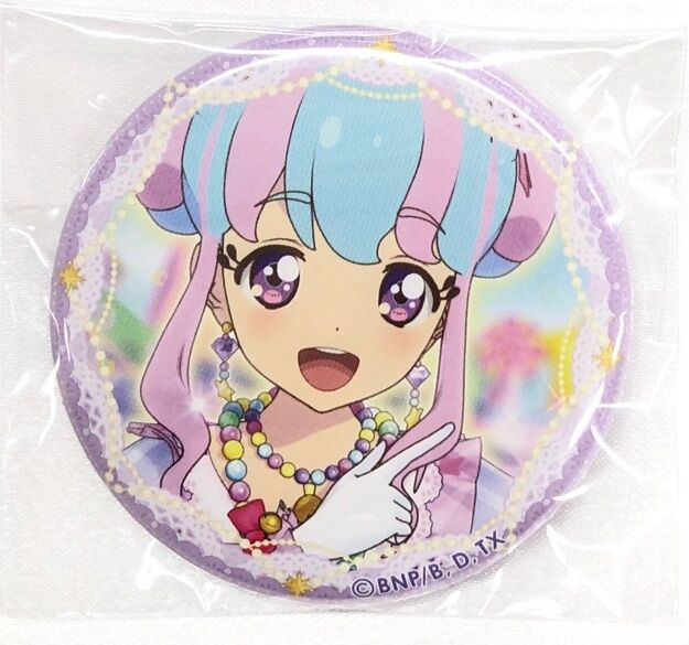 アイカツ 花園きらら アイカツスターズ トレーディング缶バッジ-Stage