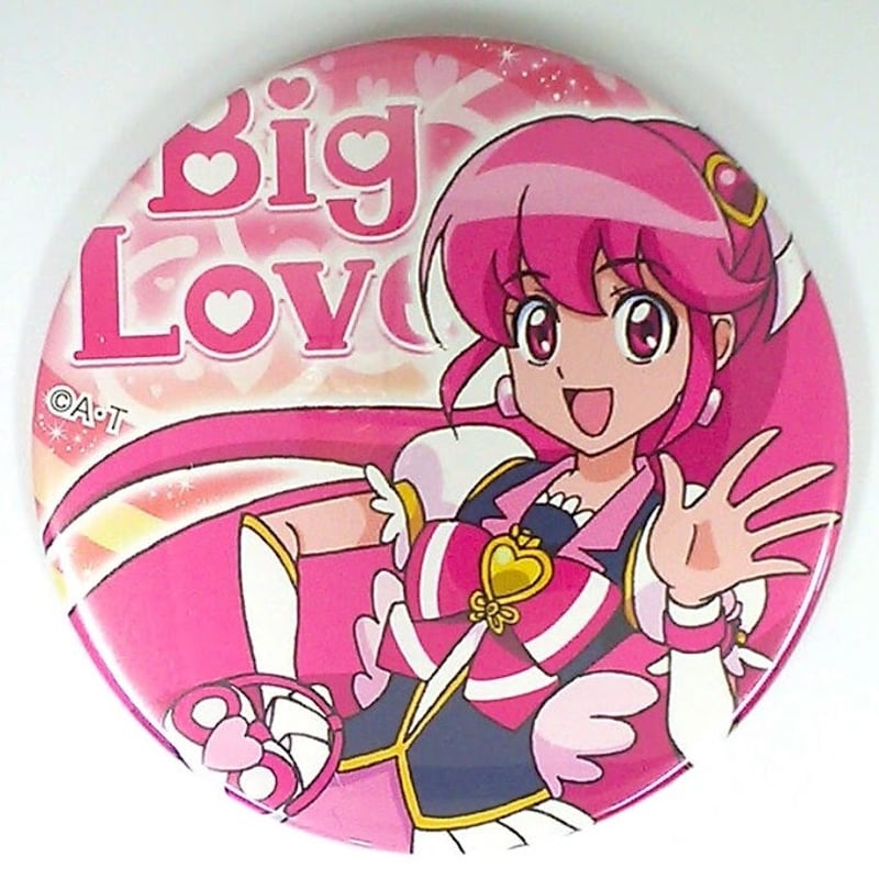 ハピネスチャージプリキュア キュアラブリー トゥインクル缶バッジ | K
