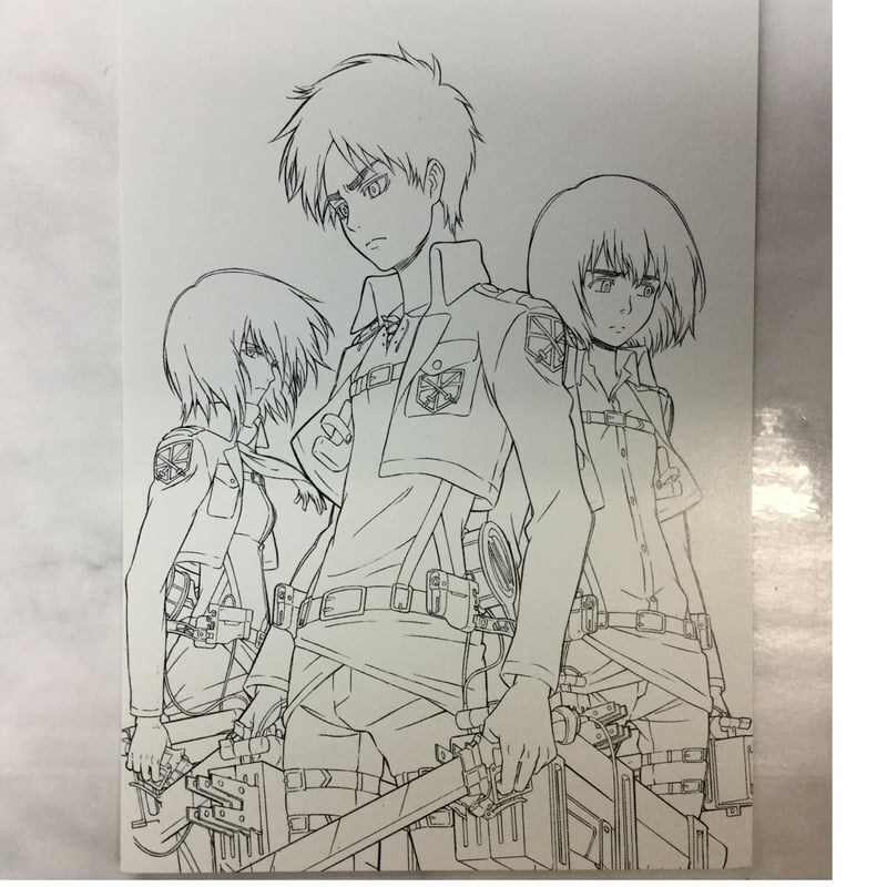 進撃の巨人集合原画集 特典 ポストカードセット（単品） | K-BOOKS