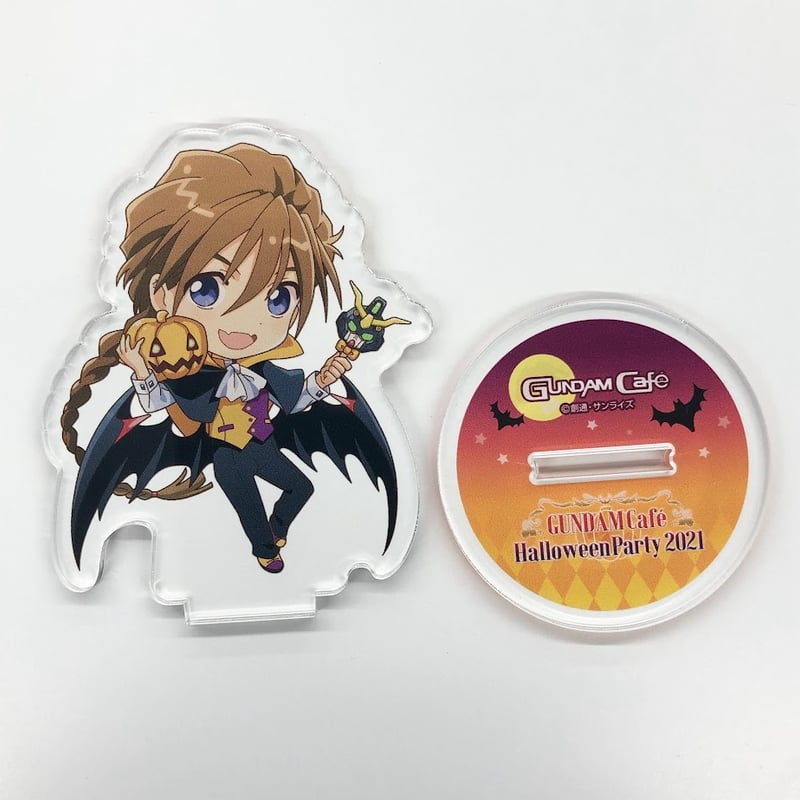 新機動戦記ガンダムW ハロウィン ガンダムカフェ アクリルスタンド デュオ ガンダムWハロウィンアクリルスタンドデュオ