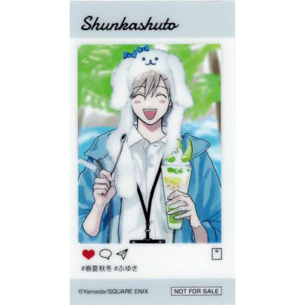 ヤマダ『春夏秋冬系男子by鈴木さん』 メディコス POP UP クリアカード