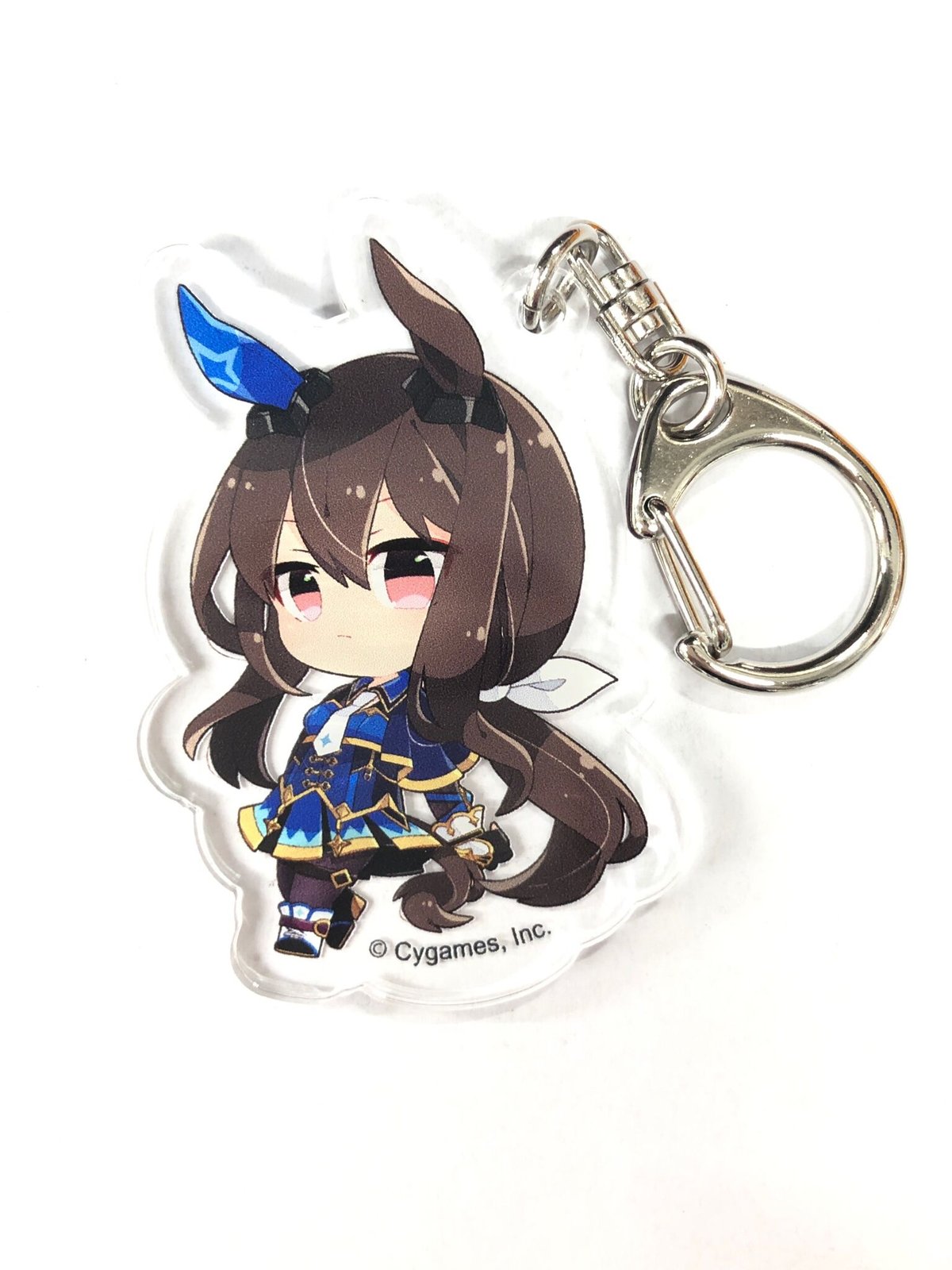 ウマ娘 アドマイヤベガ アクリルスタンド アクリルキーホルダー 缶