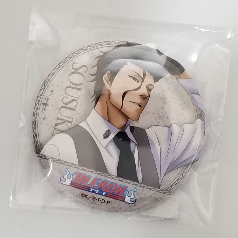 BLEACH Webくじ 缶バッジ 藍染惣右介