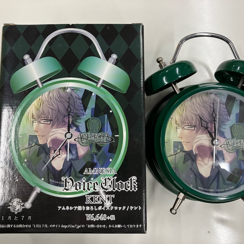 イタミ有】AMNESIA ケント ボイスクロック | K-BOOKS 池袋 2次元