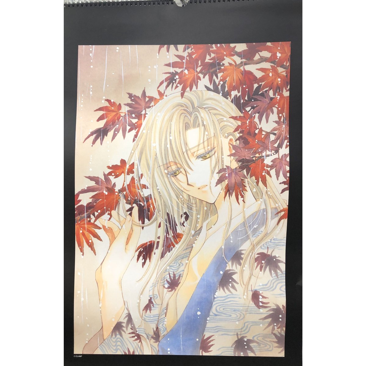 値下げしました！CLAMP X(エックス) 2003年カレンダー おまけ