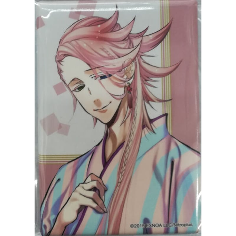 刀剣乱舞 宗三左文字 軽装 スクエア缶バッジ | K-BOOKS 池袋 2次元