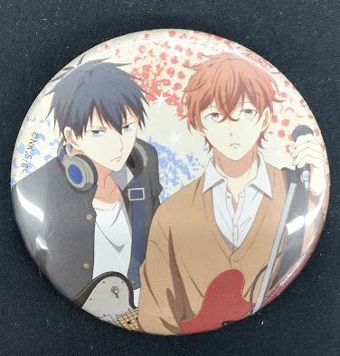 キヅナツキ『ギヴン』 THEキャラSHOP 缶バッジ 立夏 真冬【BLグッズ