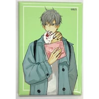 志木見ビビ 『服従と甘噛み』  onBLUE Book Fair & Drink Stand　缶 マグネット　湊【BLグッズ】