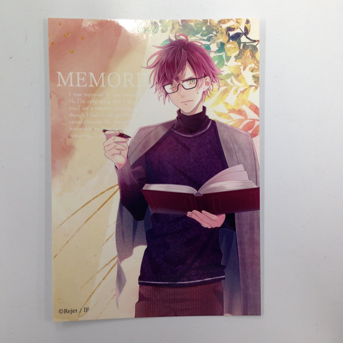 DIABOLIK LOVERS 逆巻アヤト ブロマイド | K-BOOKS 池袋 2次元グッズ通販