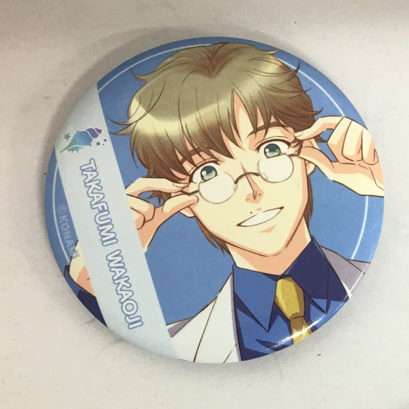 ときめきメモリアルGirl's Side 若王子貴文 缶バッジ | K-BOOKS 池袋